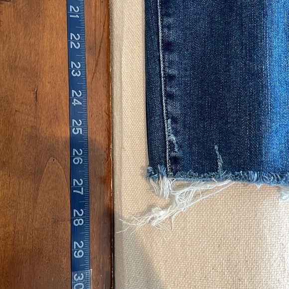 Paige Verdugo Ankle Raw Hem Woman’s Jeans Size 26 - Picture 8 of 16